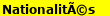 NationalitÃ©s